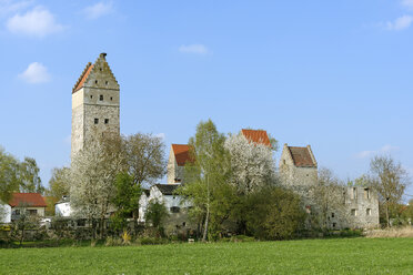 Deutschland, Bayern, Oberbayern, Nassenfels, Burgruine Nassenfels - LB000743