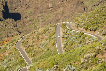 Spanien, Kanarische Inseln, Teneriffa, Teno-Gebirge, Bergstraße - WGF000283