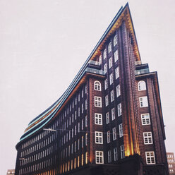 Chilehaus, Kontorhaus von Fritz Hoeger, Kontorhausviertel, Hamburg, Deutschland - MSF003898