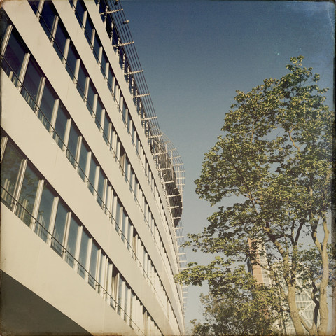 Fassade des Hotel Residence (Teil des Hotel Hafen Hamburg) in St. Pauli, Hamburg, Deutschland, lizenzfreies Stockfoto