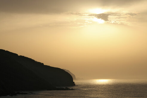 Spain, Bilbao, Coast, Sunset - MKLF000025