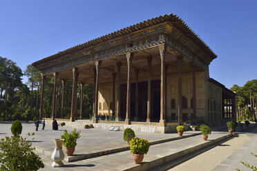 Iran, Provinz Isfahan, Isfahan, Safawidenpalast Chehel Sotoun - ES001131