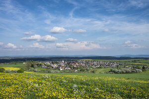 Deutschland, Baden Württemberg, Landkreis Tuttlingen, Stadt Emmingen-Liptingen, Hegaualb - ELF001018