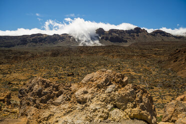 Spanien, Kanarische Inseln, Teneriffa, Teide-Nationalpark, Vulkanlandschaft, Hochebene - WGF000293