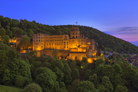 Germany, Heidelberg, Heidelberg Castle stock photo