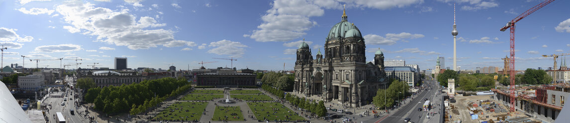 Deutschland, Berlin, Berliner Dom, Panorama - HHEF000088