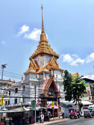 Thailand, Bangkok, am Fluss ChaoPhraya, in der Nähe der Thaksim-Brücke - AVSF000181