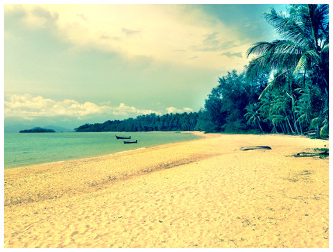 Thailand, Koh Mak, Strand, lizenzfreies Stockfoto