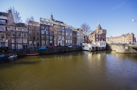 Niederlande, Holland, Amsterdam, Schreierstoren, Weeper's Tower, lizenzfreies Stockfoto