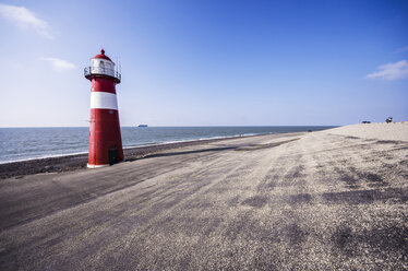 Niederlande, Zeeland, Walcheren, Domburg, Leuchtturm Westkapelle - THAF000436