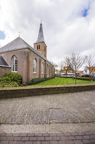 Niederlande, Zeeland, Domburg, Katholische Kirche, lizenzfreies Stockfoto