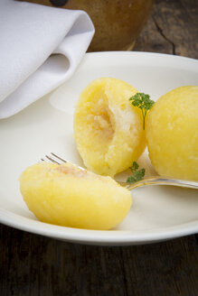 Potato dumplings on plate - LVF001390