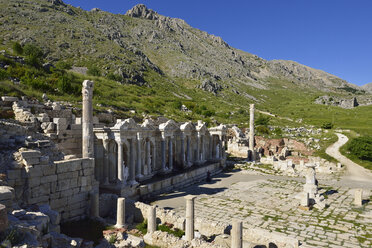 Türkei, Provinz Antalya, Pisidien, rekonstruiertes antikes Nymphäum, archäologische Stätte von Sagalassos - ES001197