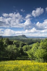 Deutschland, Baden-Württemberg, Landkreis Konstanz, Hegau, Blick auf den Hohentwiel - ELF001068