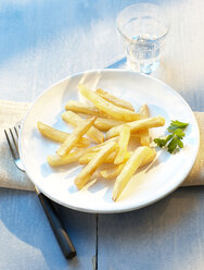 Pommes frites auf dem Teller - KSWF001309