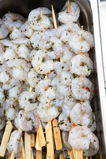 Grillspieße mit Shrimps - SKF001528