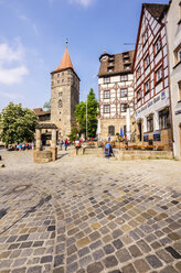 Germany, Bavaria, Nuremberg, place at Tiergaertnertor - THAF000474