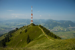 Deutschland, Bayern, Allgäu, Gruenten, Kommunikationsturm Bayerischer Rundfunk - WGF000314