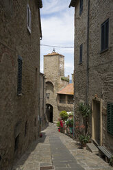 Italy, Tuscany, Castiglione della Pescaia, Old town - MYF000412