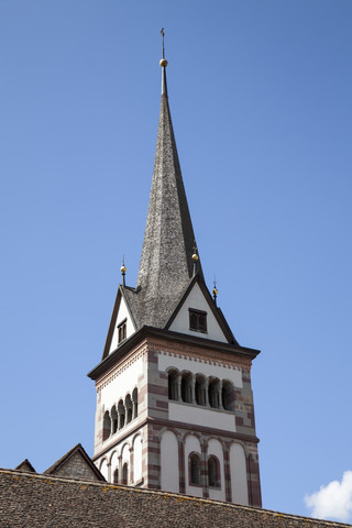 Schweiz, Kanton Schaffhausen, Schaffhausen, Münsterturm, lizenzfreies Stockfoto