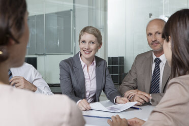 Germany, Munich, Businesspeople in meeting - RBYF000561