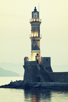 Griechenland, Kreta, Chania, Leuchtturm - MEM000238