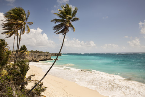 Karibik, Barbados, Bottom Bay Strand, lizenzfreies Stockfoto