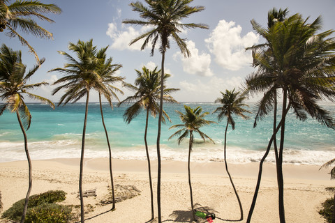 Karibik, Barbados, Bottom Bay Strand, lizenzfreies Stockfoto