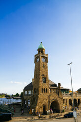 Germany, Hamburg, St Pauli, Clock tower - KRPF000584