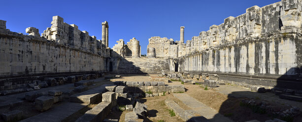 Türkei, Provinz Aydin, Ionien, Innenraum des antiken Apollon-Tempels, archäologische Stätte von Didyma - ES001234