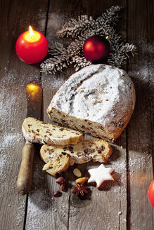 Weihnachtsgebäck, Dresdner Christstollen - CSF021869