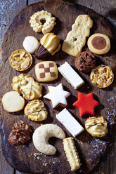 Christmas pastry, Variety of Christmas cookies - CSF021872