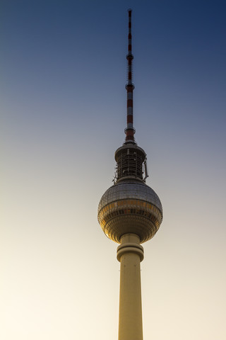 Germany, Berlin, Berlin-Mitte, view to television tower stock photo