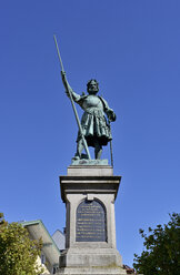 Deutschland, Bayern, Oberbayern, Bad Tölz, Kasper-Winzerer-Denkmal - LHF000361