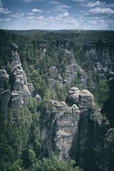 Deutschland, Sachsen, Sächsische Schweiz, Sandsteinformationen - EL001124