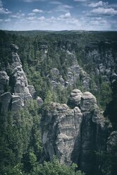 Germany, Saxony, Saxon Switzerland, Sandstone formations - EL001124