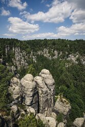 Germany, Saxony, Saxon Switzerland, Sandstone formations - ELF001129