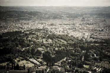 Italy, Tuscany, Florence, view to the city from Fiesole - SBD000942