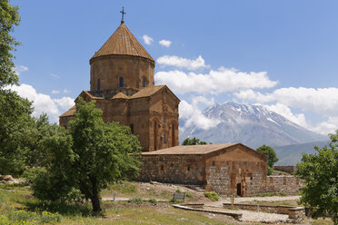 Türkei, Insel Akdamar, Armenische Kirche des Heiligen Kreuzes - SIE005601