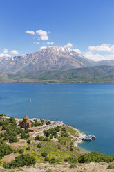 Türkei, Insel Akdamar, Armenische Kirche des Heiligen Kreuzes am Vansee - SIE005603