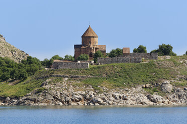 Türkei, Provinz Van, Akdamar-Insel, Van-See, Akdamar-Insel, Kirche des Heiligen Kreuzes - SIEF005606