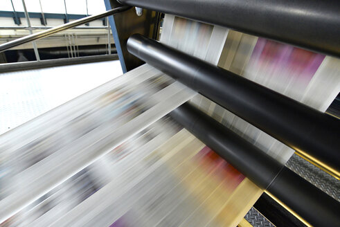 Printing of newspapers in a printing shop - SCH000368