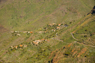 Spanien, Kanarische Inseln, Teneriffa, Teno-Gebirge, Dorf Masca - WGF000335