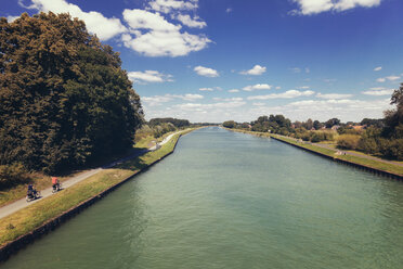 Deutschland, Nordrhein-Westfalen, Dortmund-Ems-Kanal bei Gelmer - MEMF000286