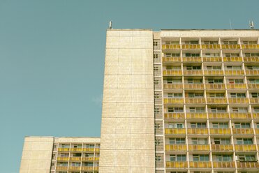 Deutschland, Sachsen, Dresden, Plattenbau, Fertighäuser - ELF001169