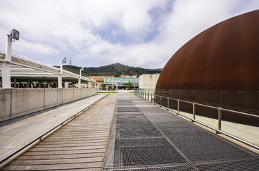 Spain, Barcelona, exterior of museum CosmoCaixa - THAF000507