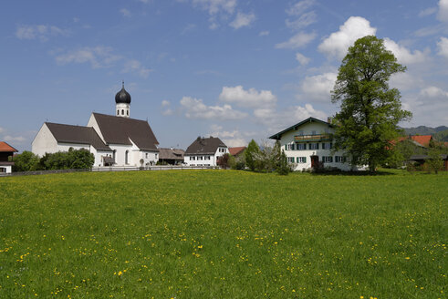 Deutschland, Bayern, Oberbayern, Kochel, Pfarrkirche St. Michael - LBF000803
