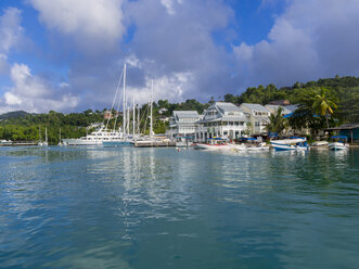 Karibik, Antillen, Kleine Antillen, St. Lucia, Marigot Bay - AM002515