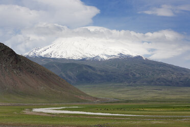 Türkei, Ostanatolien, Provinz Agri, Blick auf den Berg Ararat - SIE005641