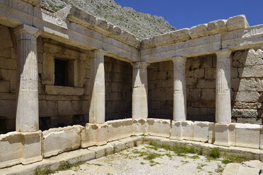 Turkey, Antalya Province, Pisidia, Antique well house at the archaeological site of Sagalassos - ES001267